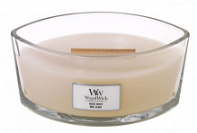 Свеча ароматическая Woodwick Ellipse White Honey 453г 