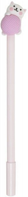 Ручка гелева Грайливе кошеня рожевий