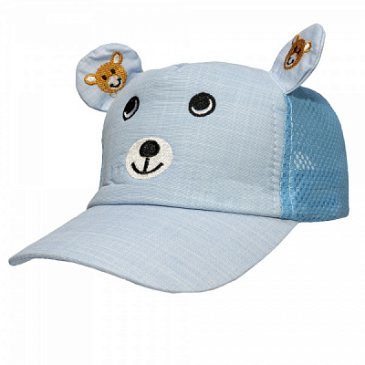 Кепка для девочек Devilon 2-8 лет р.47-52 бледно-голубой 519285 