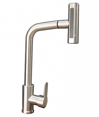Смеситель для кухни Silver KILA нерж. с лейкой SLUN0771NK