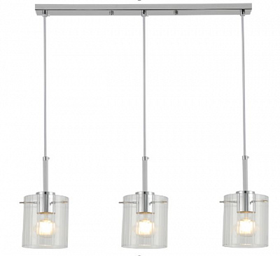 Підвіс Sensio Nim 3x40 Вт E27 хром/прозорий LS-74642/3PS-E2740W