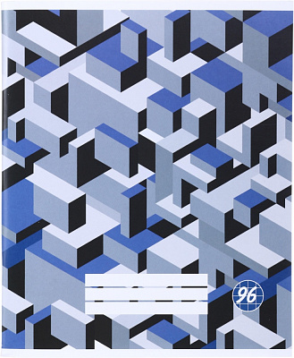 Тетрадь 96 листов в клеточку (2252547044018) Nota Bene