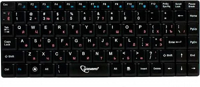Клавіатура ігрова Gembird UA (KB-P2-UA) KB-P2 black
