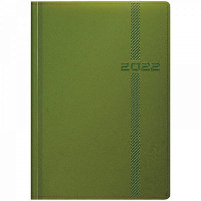 Дневник датированный Стандарт светло-зеленый Brunnen Melavir A5 2022