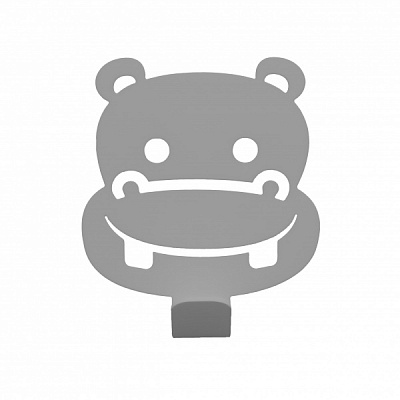 Гачок Steelgroup Бегемот сірий SG-112