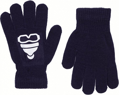 Рукавички YO! шапка р.14 темно-синій