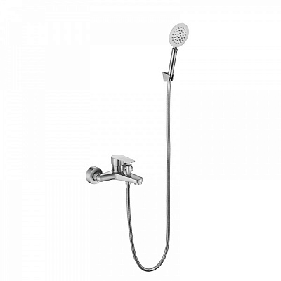 Смеситель для ванны/душа VIDAN AISI-304 душевая воронка и шланг в комплекте (IN-H7028-1)