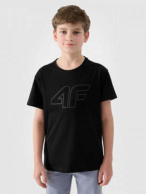 Футболка 4F TSHIRT M2331 4FJWMM00TTSHM2331-20S р.152 чорний