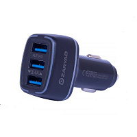 Зарядное устройство — адаптер прикуривателя-USB Zaryad lightning 3USB/3,4A AZU-L1