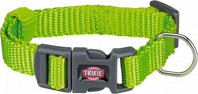 Нашийник Trixie для собак Premium нейлон яскраво-зелений XXS-XS 15-25 см/10 мм (202117)