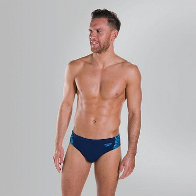 Плавки Speedo Boom Splice 7cm Brief 8-10854C577 р.40 синий