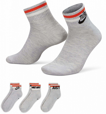 Шкарпетки Nike EVERYDAY ESSENTIAL DX5080-050 р.XL сірий