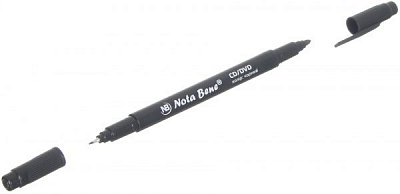 Маркер перманентний Nota Bene CD/DVD 115 чорний