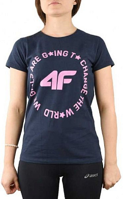 Футболка 4F HJL20-JTSD013B 152 темно-синій
