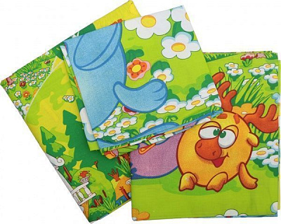 Комплект постельного белья СЕЛЕНА Смешарики салатовый 2222233066013 