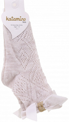 Носки для девочек KATAMINO K24060 р.1-2 бежевый 