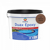 Затирка для плитки Eskaro Duax Epoxy гавана-браун 2 кг 