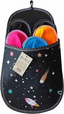 Набор тапочек La Nuit для гостей 5 пар р.one size разноцветный Universe 