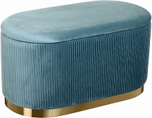 Скриня-пуф Sensio для зберігання Francis 400х780х415 мм блакитний (VWF19A155VA-62A)