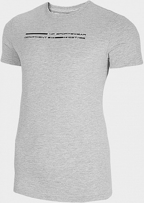 Футболка 4F D4Z20-TSM202-27M M сірий