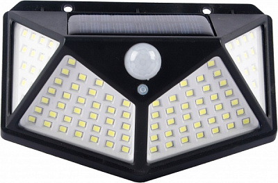 Світильник на сонячній батареї Expert IP44 чорний із білим ELLP-3050E