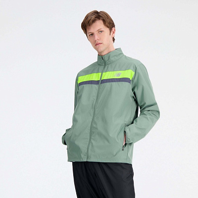 Куртка New Balance ACCELERATE JACKET MJ23236DKJ р.S зелений