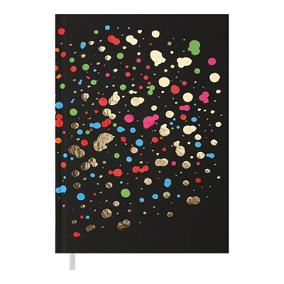 Дневник недатированный FANCY черный Buromax A5 BM.2059-01