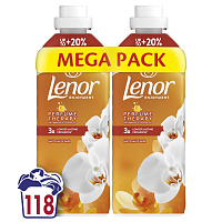 Кондиционер для белья Lenor Золотая орхидея Mega Pack 1+1 1,239 л