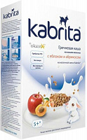 Каша гречана Kabrita від 5 місяців на козиному молоці з яблуком та абрикосом 8716677006352 180 г 