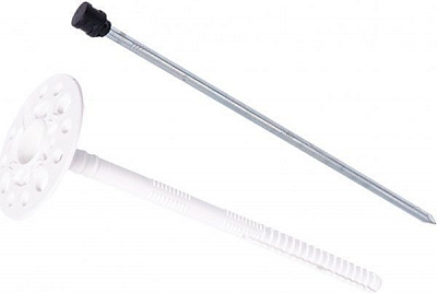 Дюбель фасадный для теплоизоляциидля минеральной ваты с термомостом 10x120 мм 5 шт. Expert Fix