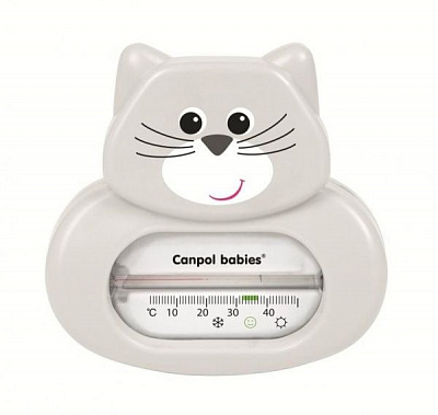 Термометр для воды Canpol Babies собачка/котик в ассортименте 56/142