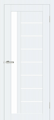 Дверное полотно ОМиС deco 09 ПО ПО 700 мм белый эмалекс