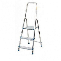 Лестница алюминиевая з ступени BAULICH