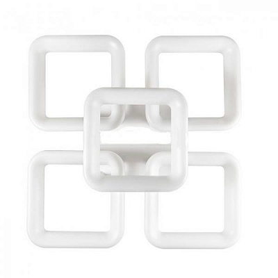 Люстра светодиодная Светкомплект Home CS 515 OP RC с пультом ДУ 75 Вт белый 