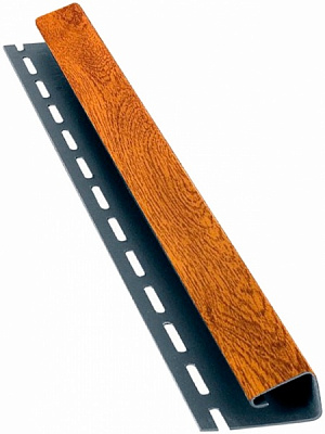 Профиль J-образный Bryza 3 м золотой дуб 