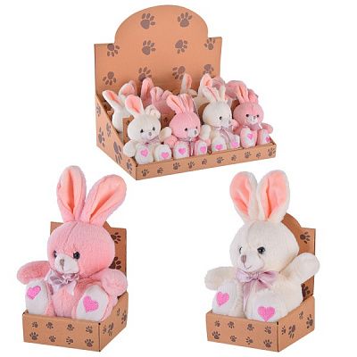 М'яка іграшка Shantou Кролик у коробочці в асортименті C30811