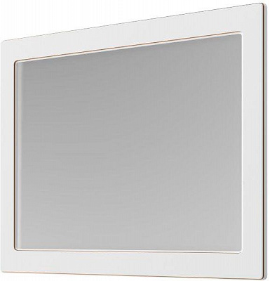 Дзеркало Aqua Rodos Беатріче 100 біле патина золото АР000000908