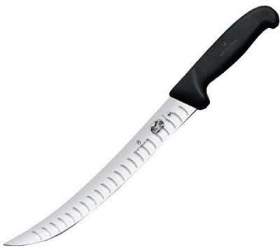 Ніж кухонний Fibrox Butcher 25 см чорний 5.7223.25 Victorinox