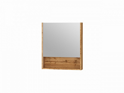 Зеркальный шкаф ЮВЕНТА Queen- 65 дуб Вотан 