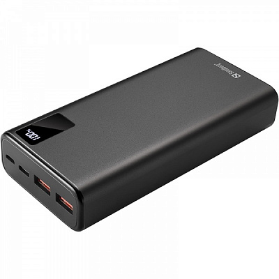 Зовнішній акумулятор (Powerbank) Sandberg 420-59 20000 m/Ah black (PB930203)