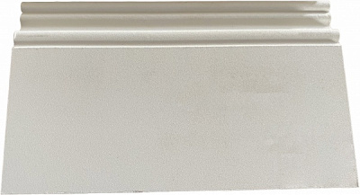 Плинтус Венгерский белый silk 15х120х2400 мм 