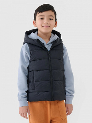 Жилет 4F VEST JACKET U293 4FJWAW25TVJAU293-20S р.152 чорний