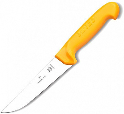 Нож кухонный Swibo Butcher Wide 5.8421.14 14 см желтый Victorinox