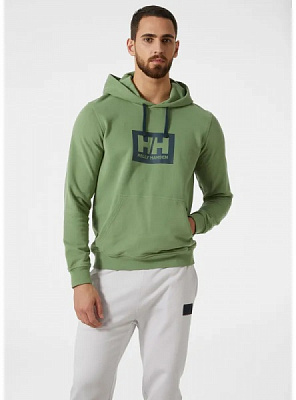 Джемпер Helly Hansen HH BOX HOODIE 53289-406 р. L зеленый