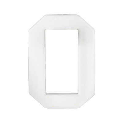 Цифра №0 пластик белый 45 мм Arino 67697