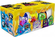 Ароматний слиз-лизун Danko Toys 3 в 1: Magnetic Slime, Fluffy Slime, Crazy Slime Fluoric укр. SLM-14-01U