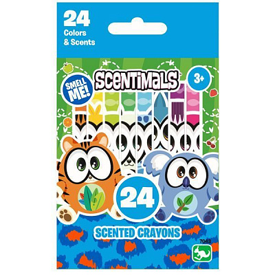 Набор ароматизированных карандашей Kangaru Scentimals 24 шт. KN7043