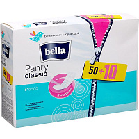 Прокладки ежедневные Bella Panty Classic normal 60 шт.