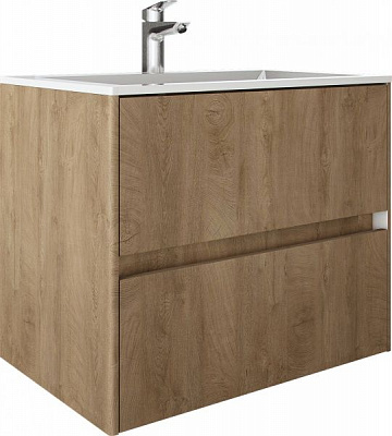 Тумба подвесная Грейд Preference N2 80 МДФ распил дерева медовый под ум. Пандора 80