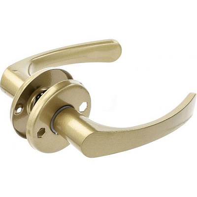 Ручка на розетці РЛ123 золото